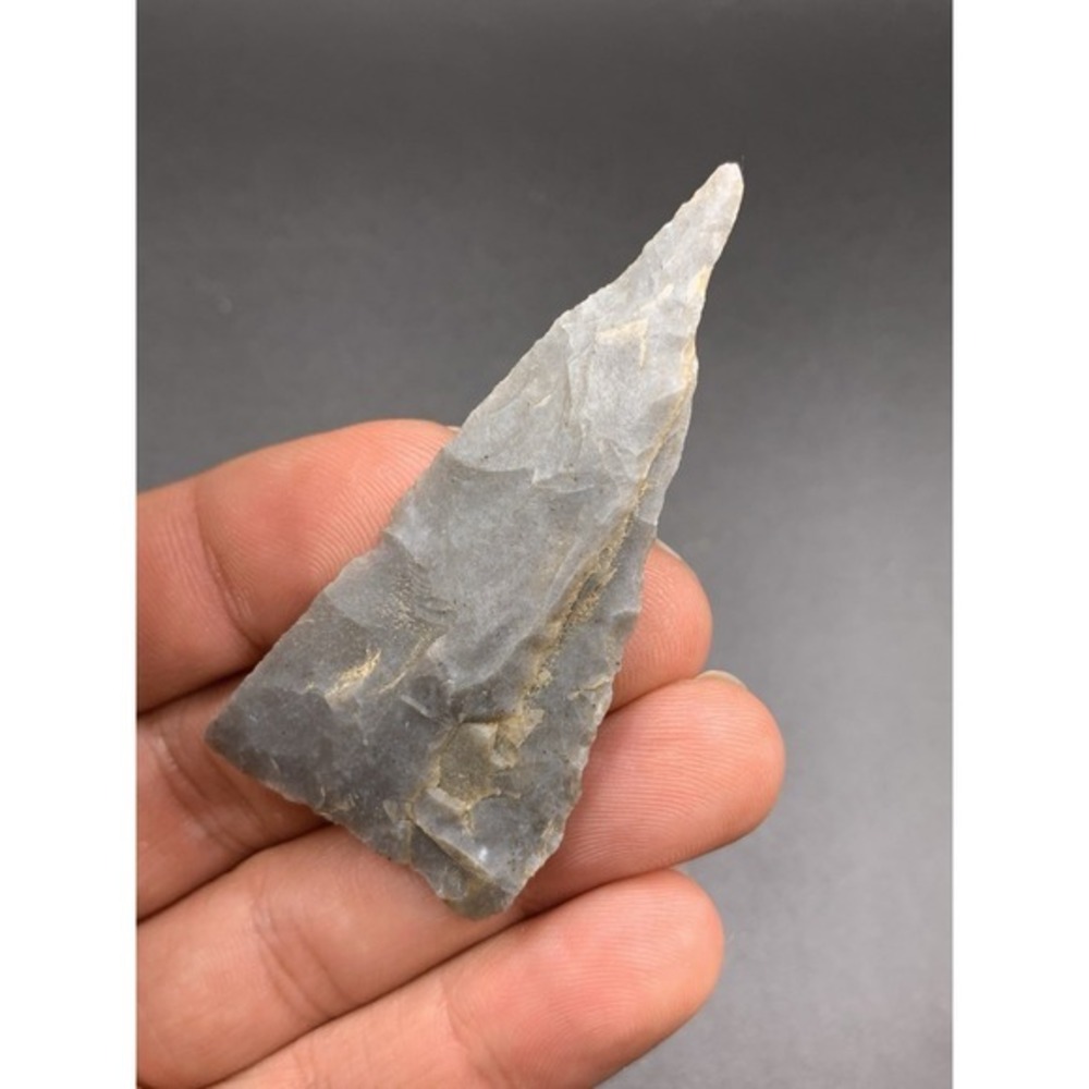 Authentic Copena Triangle Arrowhead‎ From Meigs Co Tennessee Needle Tip 2 3/8